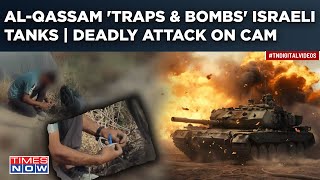 Al Qassam Booby Traps IDF  Bombs Israeli Tanks in Gazas Tal AlHawa  Watch Deadly Attack on Cam [upl. by Marjory]