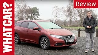 2014 Honda Civic Tourer review  What Car [upl. by Burner]