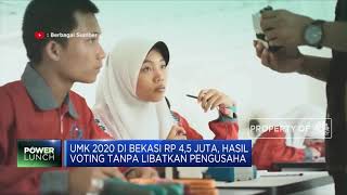 Sah UMK 2020 Kota Bekasi Rp 458 Juta Kalahkan UMP Jakarta [upl. by Dickens]