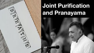 Joint Purification and Pranayama with Swami Vidyanand [upl. by Obadiah]