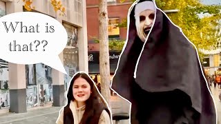 Are You Ready We Are Coming Back This Halloween Nun Prank  TM Pranks [upl. by Annaehr541]