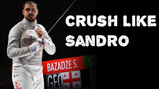 Bazadzes Unstoppable Attack  Fencing Analysis [upl. by Claude]