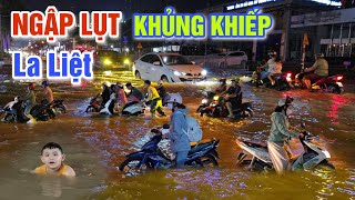 QUÁ KHỦNG NGẬP LỤT DÂNG CAO TỚI ĐỈNH  HÀNG 100 XE TẮT MÁY HÀNG LOẠT Ở CẦN THƠ [upl. by Caassi223]