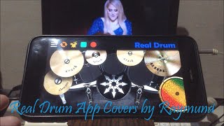 MEGHAN TRAINOR  TITLE  Real Drum App Covers by Raymund [upl. by Longwood]