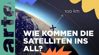 Wie werden Satelliten und Teleskope ins Weltall geschickt Das Universum 55  ARTE Family [upl. by Gladstone540]