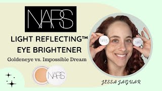 NARS LIGHT REFLECTING™ EYE BRIGHTENER  Shade Comparison of Goldeneye vs Impossible Dream [upl. by Akemaj849]