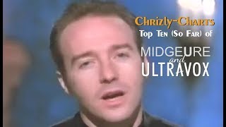 TOP TEN The Best Songs Of Midge Ure  Ultravox RETRO [upl. by Gilpin]