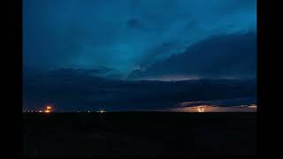 Lightning by Rosetown Saskatchewan June 24 2020 [upl. by Areip]