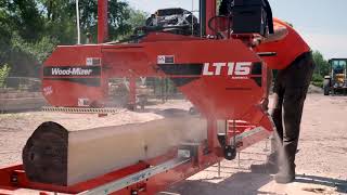 Power Feed for LT15 and LT28 Portable Sawmills  WoodMizer [upl. by Coletta375]