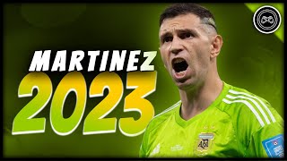 Emiliano Martínez 2023 ● Savior of Argentina ● Crazy Saves  HD [upl. by Nonnahsed]