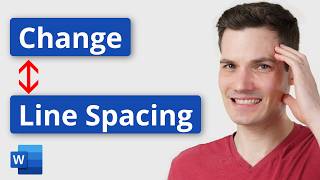 How To Adjust Line Spacing in Word [upl. by Anitap486]