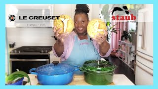 Le Creuset VS Staub Dutch Oven Bread recipe [upl. by Ecitnirp]