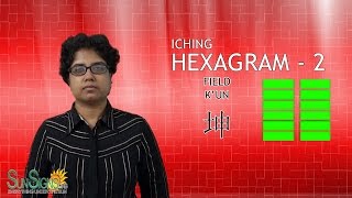 I Ching Hexagram 2 坤 “Field” – K’un Meaning And Interpretation [upl. by Anoniw]