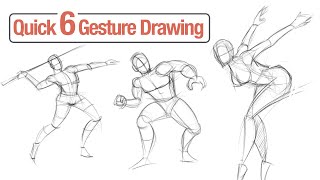 Beginners Guide to Gesture Drawing Easy Tutorial for Art Enthusiasts [upl. by Pamela471]