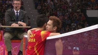 Badminton Doubles SemiFinal  China v Malaysia  London 2012 Olympics [upl. by Wagstaff]