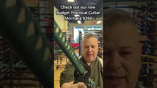 new Moritaka 9260 spring steel katana  our best basic workhorse cutter [upl. by Ramma]