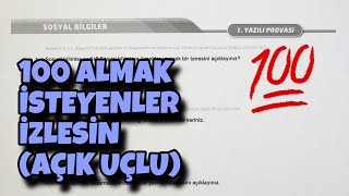 6Sınıf Sosyal Bilgiler 2Dönem 1Yazılı [upl. by Mauceri]