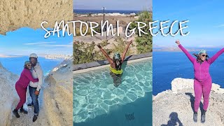 SANTORINI VLOG ATV  BLACK BEACH amp ROOM TOUR OF DOMES NOVOS [upl. by Nemsaj255]