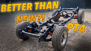 Daihatsu Fourtrak Restoration Pt4  Chassis Rebuild [upl. by Bathsheeb414]