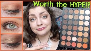 Morphe 35O Palette  InDepth Review Swatches amp Mini Tutorials [upl. by Amedeo770]