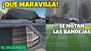 💥 La NUEVA PLAZA es un ESCANDALO ⚠️ OBRAS del SANTIAGO BERNABÉU 16 diciembre 2023 [upl. by Hairakcaz]