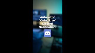 AUTOMATICALLY Ping your Discord when you go LIVE using lumiastream  shorts [upl. by Veljkov]