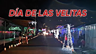 🕯️🎇Así se vive el Día de las velitas en COLOMBIA  Lomitas  Pradera  Valle  VlogCortico [upl. by Felske]