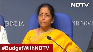 Budget 2020  हम आयकर व्यवस्था को सरल बनाना चाहते हैं Finance Minister Nirmala Sitharaman [upl. by Tilden875]