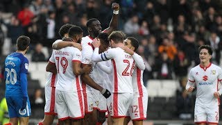 HIGHLIGHTS MK Dons 10 Peterborough United [upl. by Dwan]