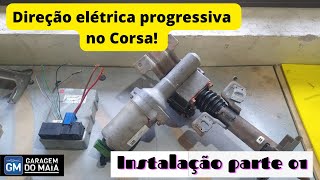 Opel Corsa GSI 1993  Instalação Direção elétrica  parte 01  Ep29 [upl. by Pardoes]