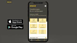 ONVZ app  Inloggen via DigiD [upl. by Brey390]