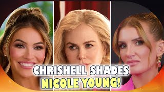 Chrishell Stause Throws Shade at Nicole Young While Celebrating Netflix Success [upl. by Annayhs]