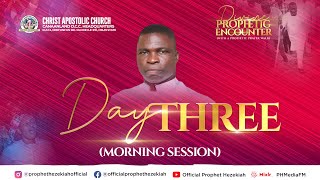 PROPHET HEZEKIAH OLADEJIS MINISTRATION AT SECOND ANNUAL 7 DAYS MARATHON FASTING amp PRAYER  DAY 3 [upl. by Clawson]