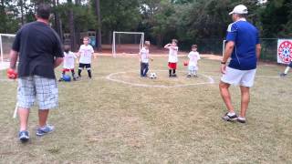 Soccer 56 yrs Passing amp Receiving Fundamentals [upl. by Jolynn]