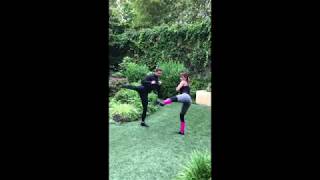 Halle Berry Workout Routine 2018 [upl. by Karee]