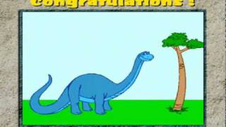 Congradulations Cartoons From 3D Dinosaur Adventure Original MSDOSPackard Bell Version [upl. by Huntington]