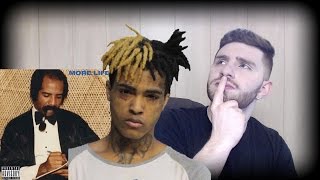 Drake  KMT REACTION MORE LIFE XXXTENTACION [upl. by Enyrhtac]