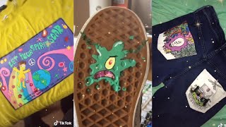 painting on clothes compilation tiktok [upl. by Acysej]