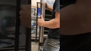 Removing Blodgett convection oven door repair kitchen restaurant service bluecollar [upl. by Janie]