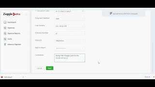 How to submit expenses in Zaggle [upl. by Annavaj]