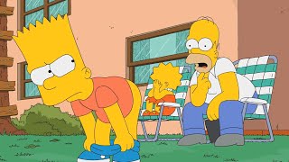 The Simpsons Best Moments Part 27 Barts ass its a piece of art [upl. by Kenti]