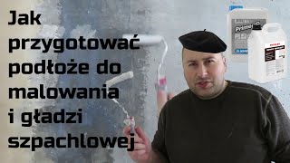 Jak przygotować podłoże do malowania lub gładzi szpachlowej [upl. by Martinez729]