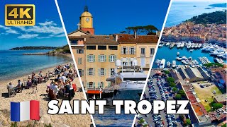 SAINTTROPEZ France Revealed Ultimate Walking Tour French Riviera 🚶‍ 🇫🇷 [upl. by Elorac]