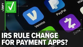 IRS changed 2024 tax reporting rules for payment apps like CashApp and Venmo [upl. by Daffodil]