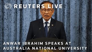 LIVE Malaysian Prime Minister Anwar Ibrahim speaks at Australian university  REUTERS [upl. by Hudson70]