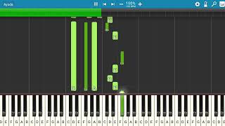 Fonseca  Vine a Buscarte  Piano Tutorial  Midi [upl. by Kaleb]