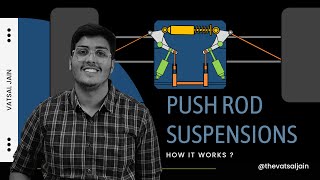 Pushrod Suspension geometry  How pushrod suspension works   Formula 1 Suspensions [upl. by Liebowitz]