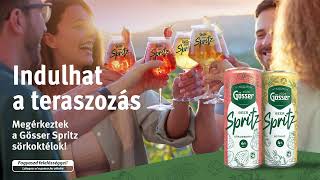 Gösser Spritz  Indulhat a teraszozás [upl. by Enymzaj]