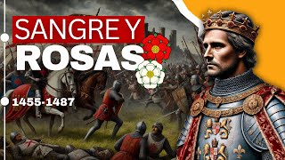 El Conflicto que Cambió Inglaterra  La Guerra de las Rosas 14551487🌹 [upl. by Jamesy]