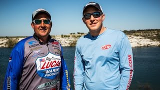 Rayovac FLW Series  Lake Amistad  PreTournament with Stephen Johnston [upl. by Kasper732]